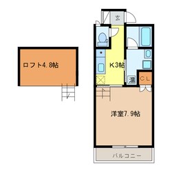 リヴェルシーデの物件間取画像